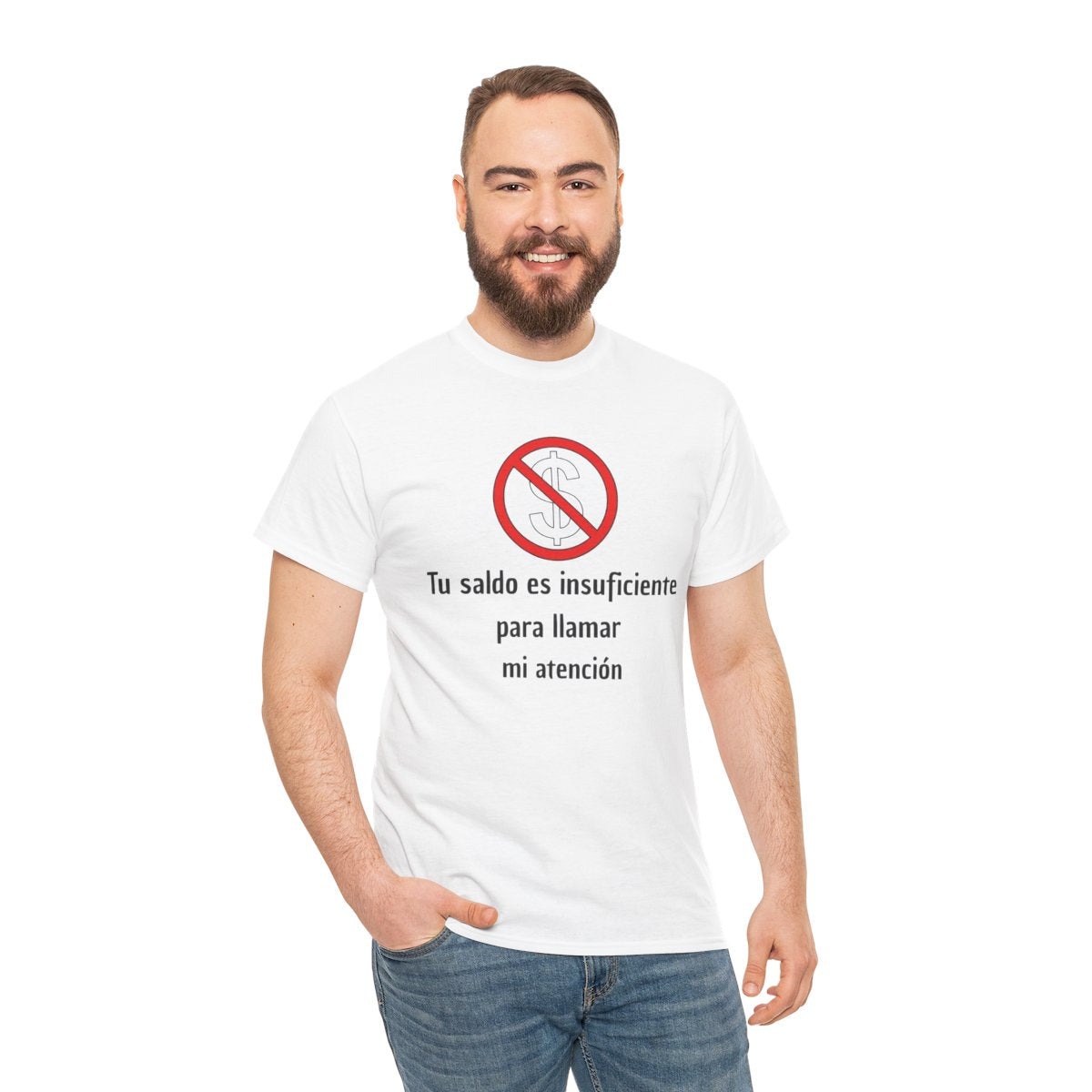 Camiseta Unisex Clásica de Algodón Tu saldo es insuficiente